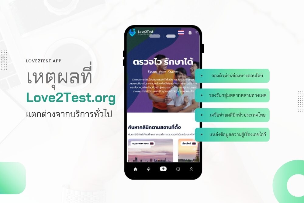 เหตุผลที่ Love2Test.org แตกต่างจากบริการทั่วไป